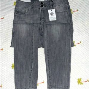 Kiki LaRue Grey Hudson Jeans size 13